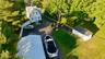 Rear View of home and yard