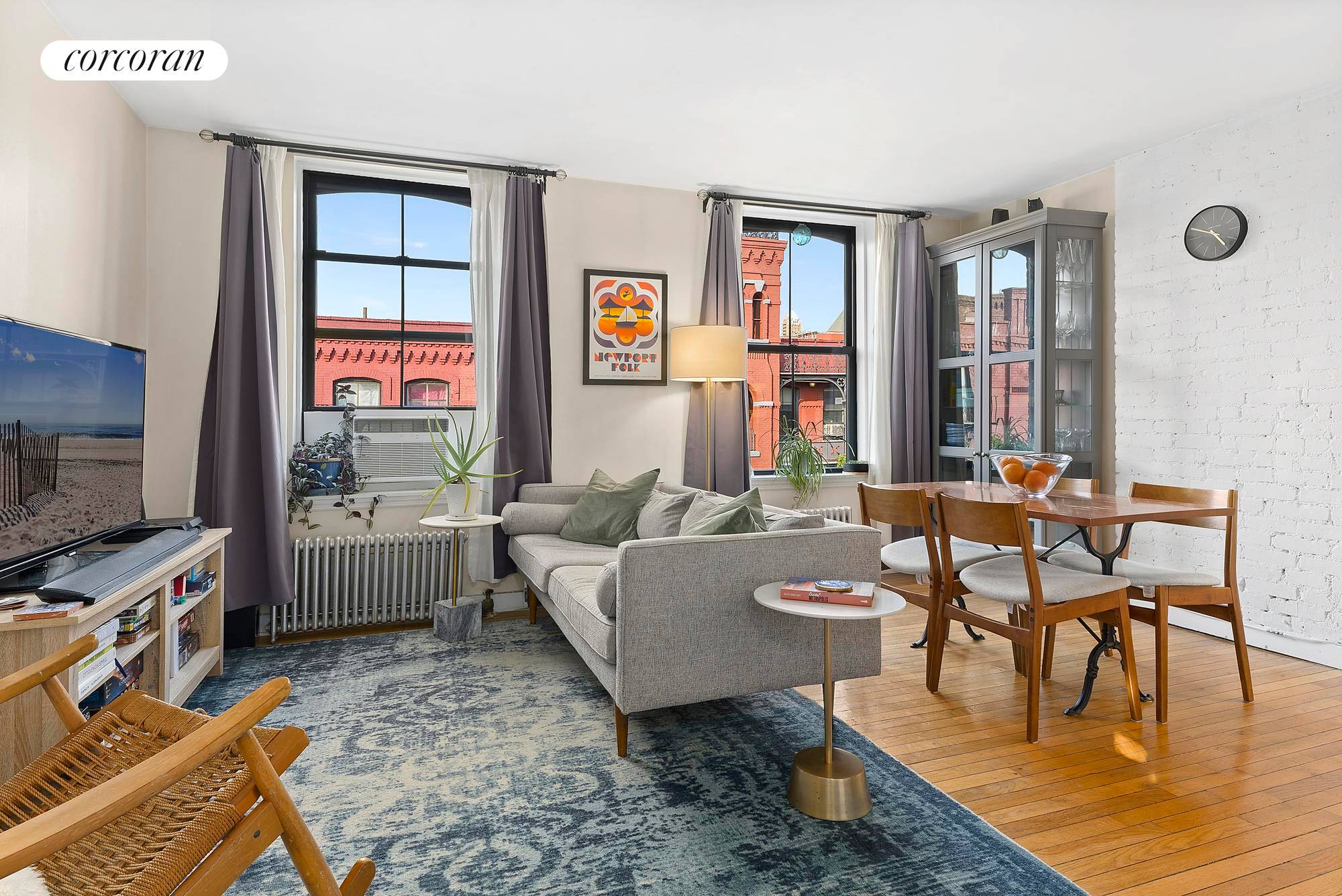 NEW ! ! Welcome home to Cobble hill, with tree lined blocks and iconic architecture.