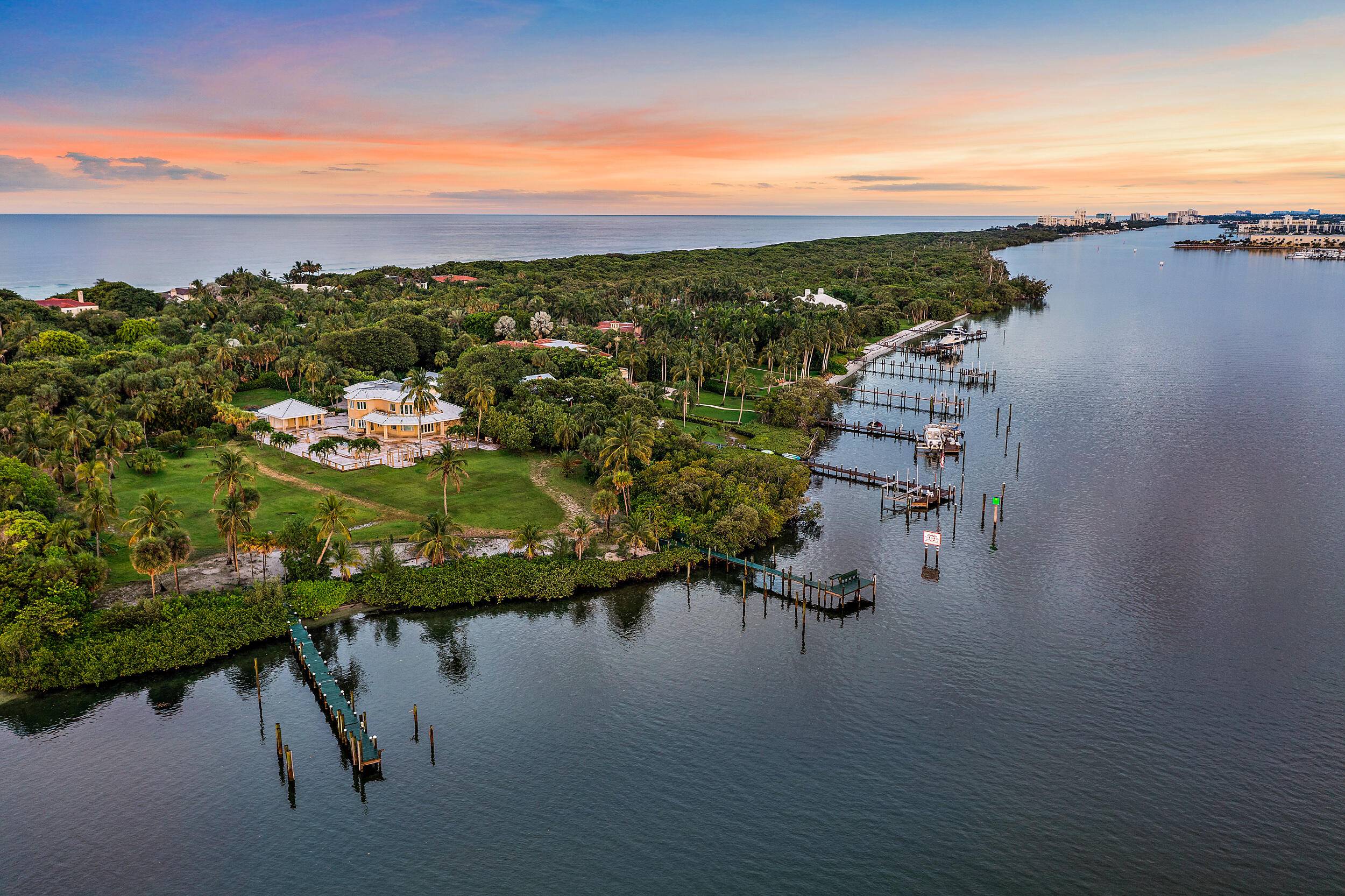 Jupiter Island's finest and most desirable waterfront parcels have finally become available !