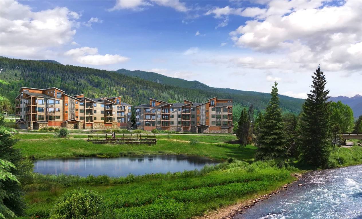 Construction underway at Brightwood at Keystone, the area's newest development and the doorstep to adventure during all seasons.