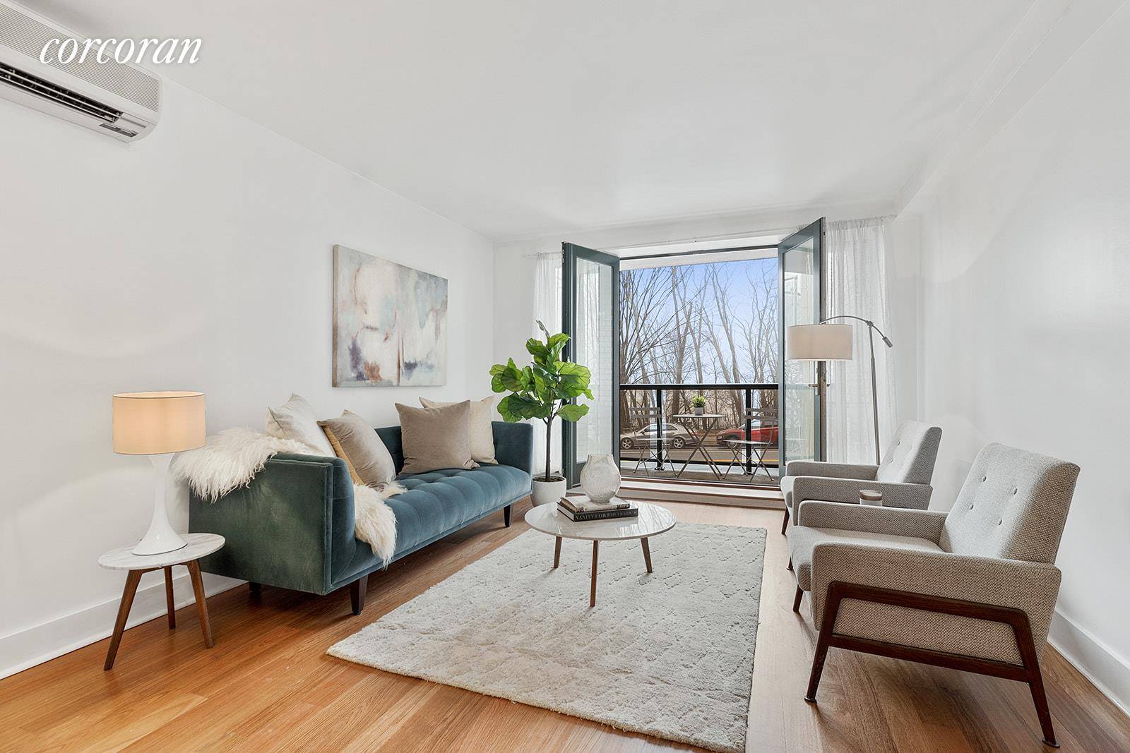 Welcome home to this mint condition two bed, two bath Condo with direct river views from the front balcony, and a large terrace for entertaining in the back as well ...
