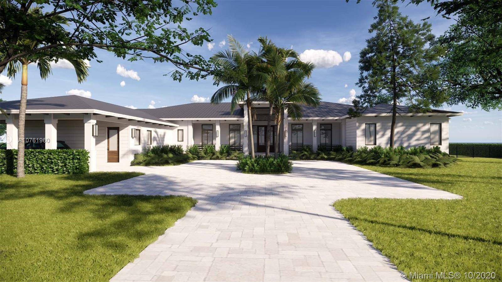 This custom designed new construction home showcases tropical modern architecture while delivering timeless style and legendary Hollub quality and attention to detail.