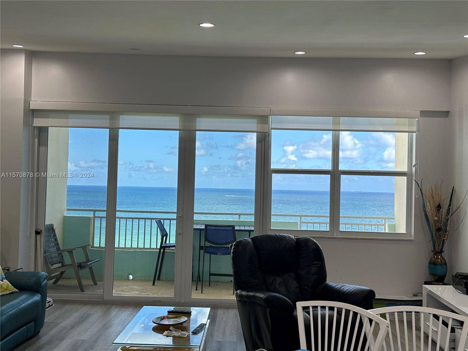WELCOME TO PARADISE ! MUST SEE THIS AMAZING PENTHOUSE 10 1 2 FOOT CEILINGS, 1 BEDROOM 1 1 2 BATHS WITH UNOBSTRUCTED, PANORAMIC, DIRECT OCEAN VIEWS.