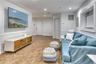 lower level living room
