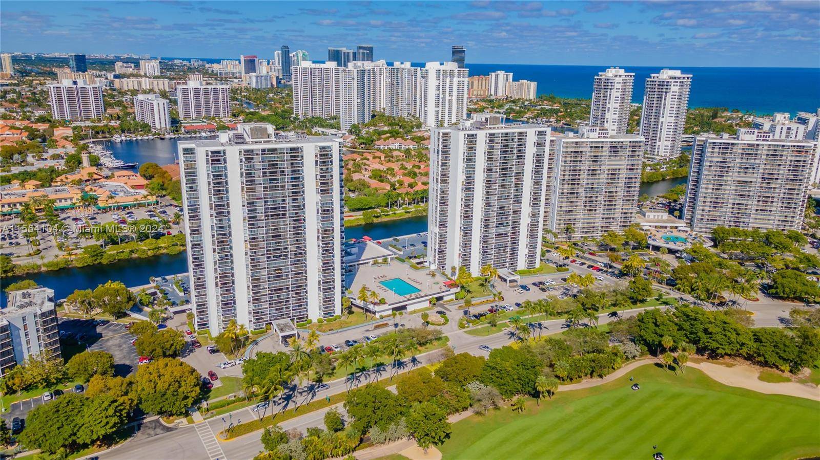 Completely Renovated, beautiful corner unit with STUNNING ocean and golf course views.