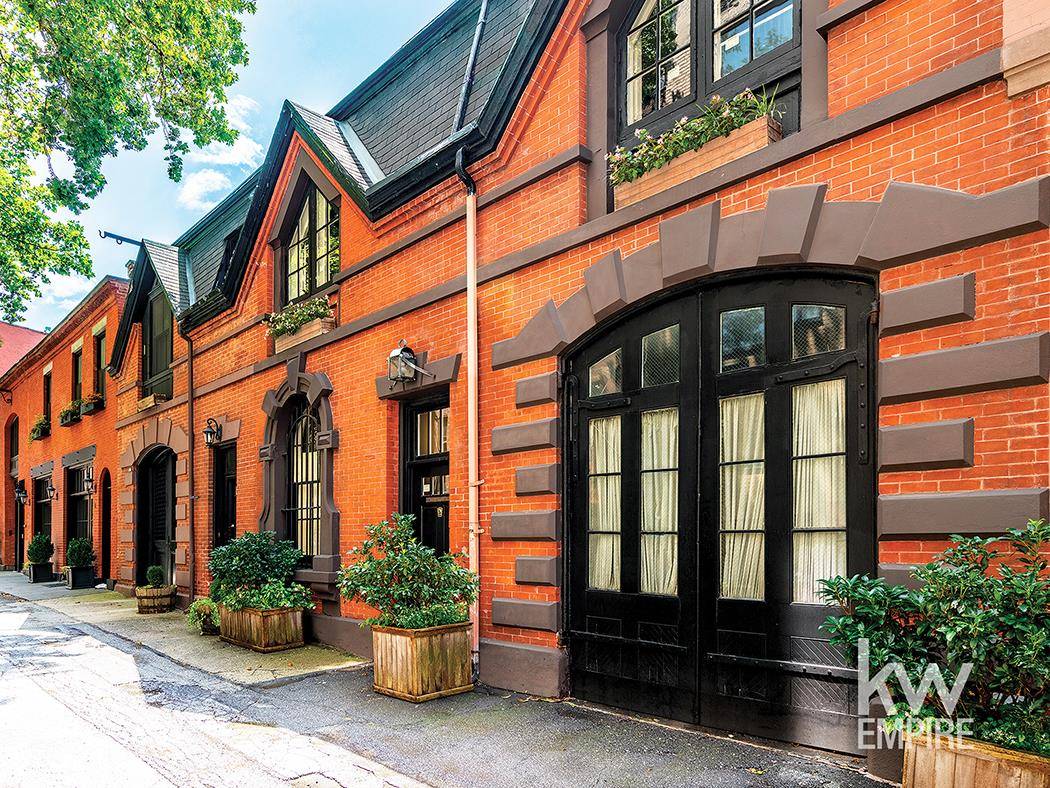 Rare opportunity to purchase a Mid 19th Century Mews Block Carriage House with original appointments located In the heart of the Brooklyn Heights Historic District.
