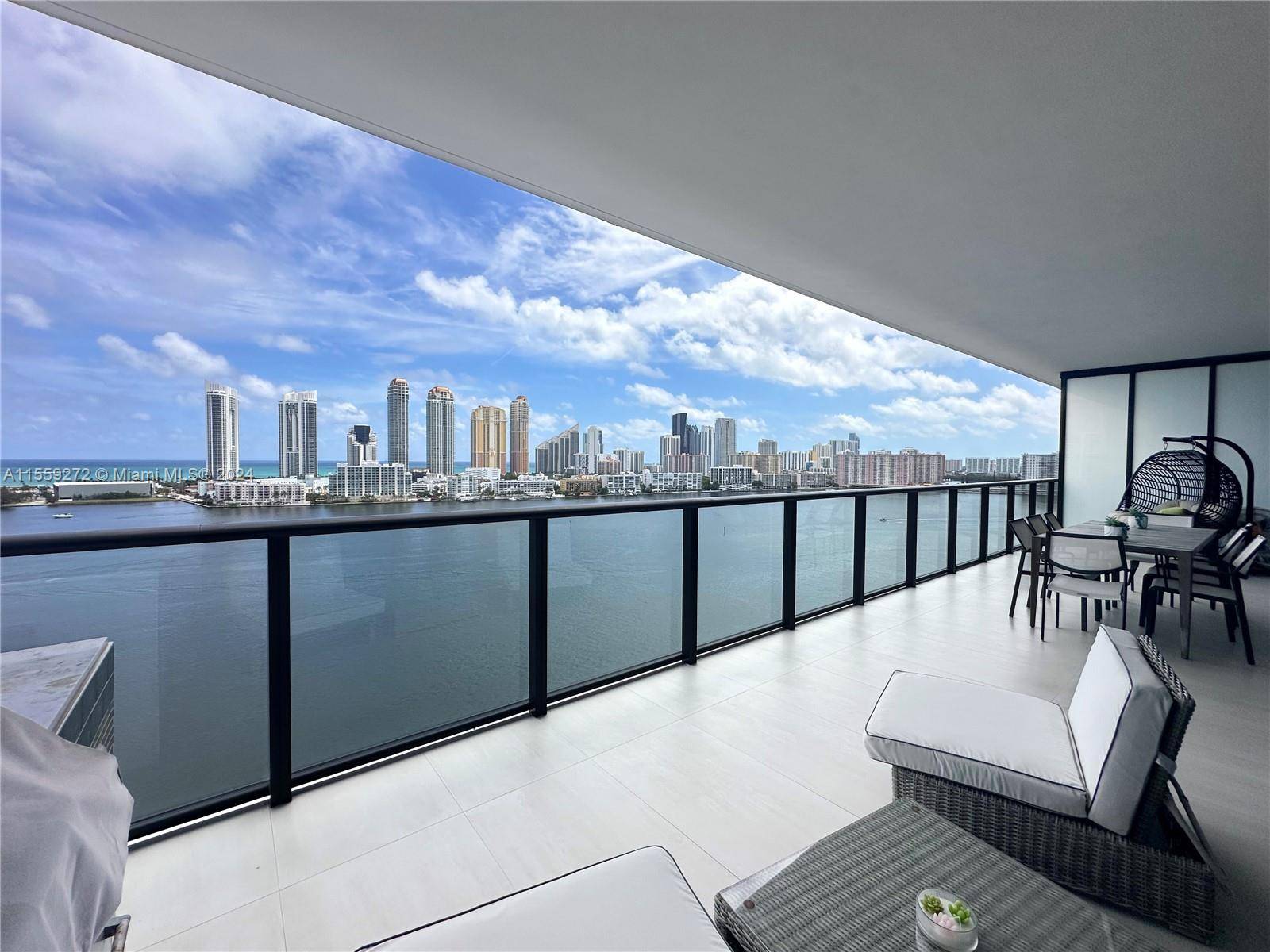 Amazing 3 Bedroom 4. 5 unit at the Prive Island, enjoy the luxury and privacy of condo living with amazing views to Sunny Isles Skyline.
