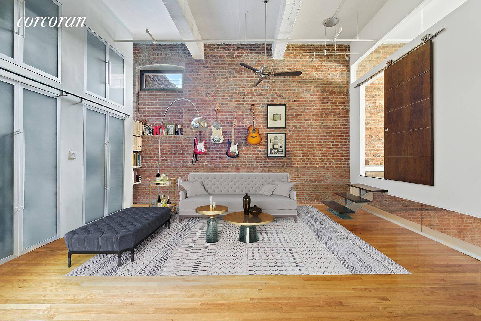 443 12TH ST, 1H WITH PARKING ON THE BLOCK Authentic Brick and Beam loft at the coveted Ansonia Storage Warehouse.