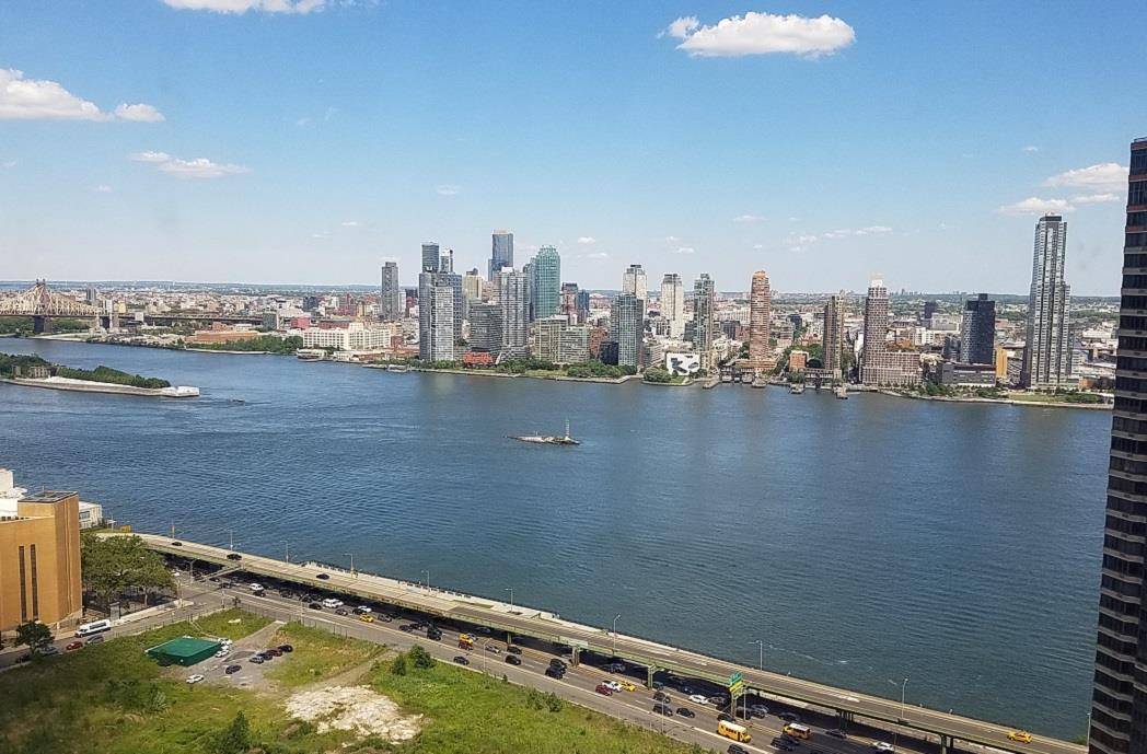 AVAILABLE AUGUST 1ST. Enjoy spectacular East river views along with Long Island City amp ; the skyline facing Northeast from the bay windows and the balcony of this large 903 ...