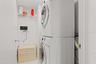 Washer and dryer in the unit