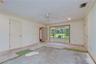 Separate entrance from the garage.
