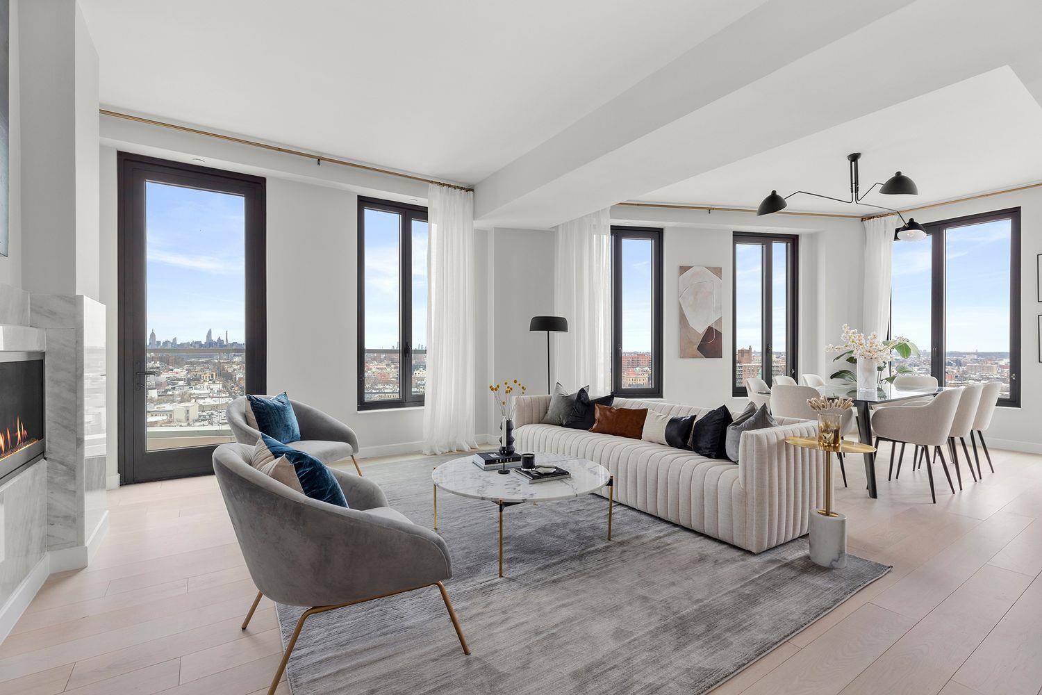 Immediate Occupancy ! Presenting The Penthouse Collection at 856 Washington Street, these three meticulously designed full floor residences offer unparalleled Brooklyn, City Skyline and Prospect Park views, sprawling oversized layouts, ...