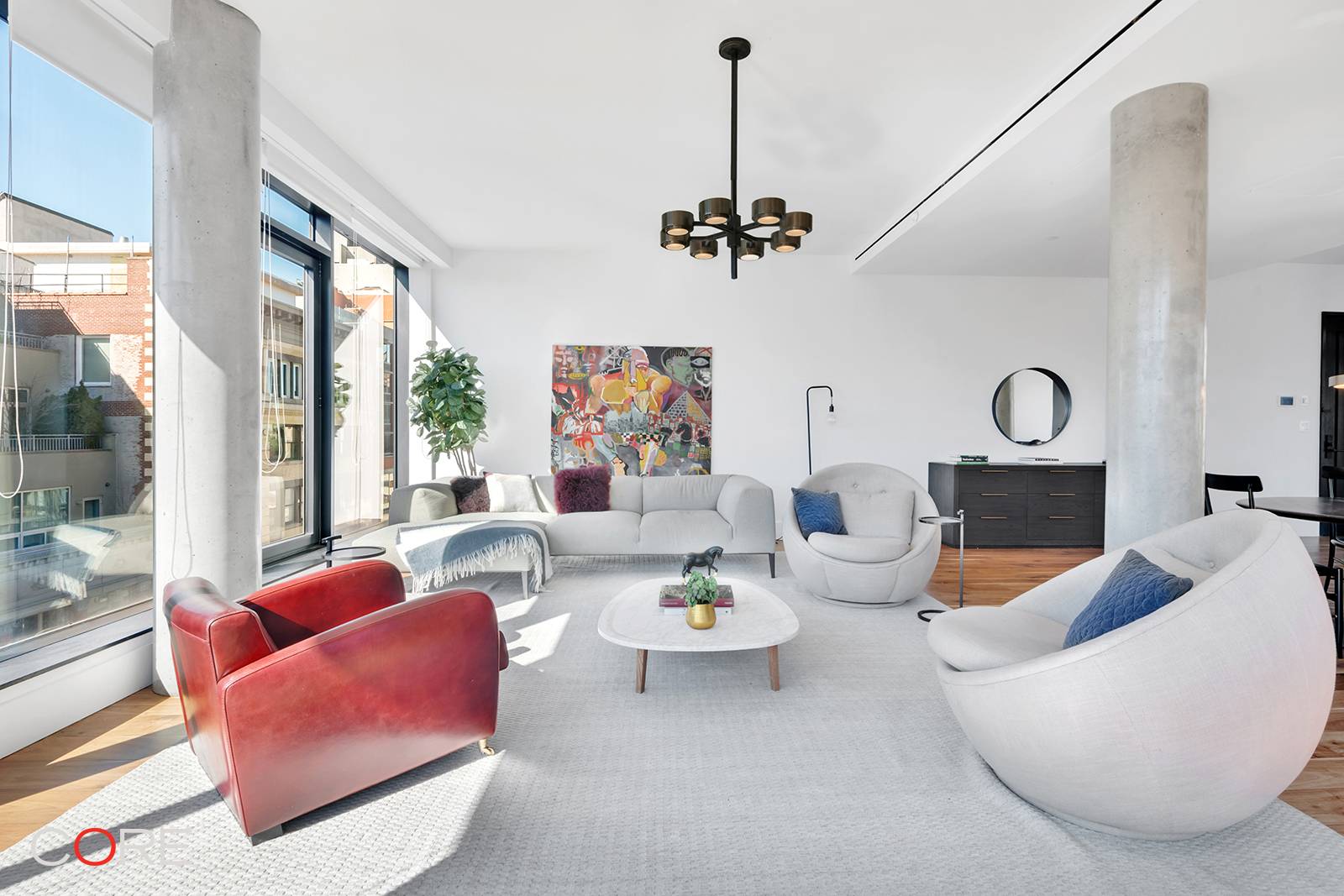 Live atop Chelsea's premier boutique condominium in this duplex penthouse offering seamless indoor outdoor living.