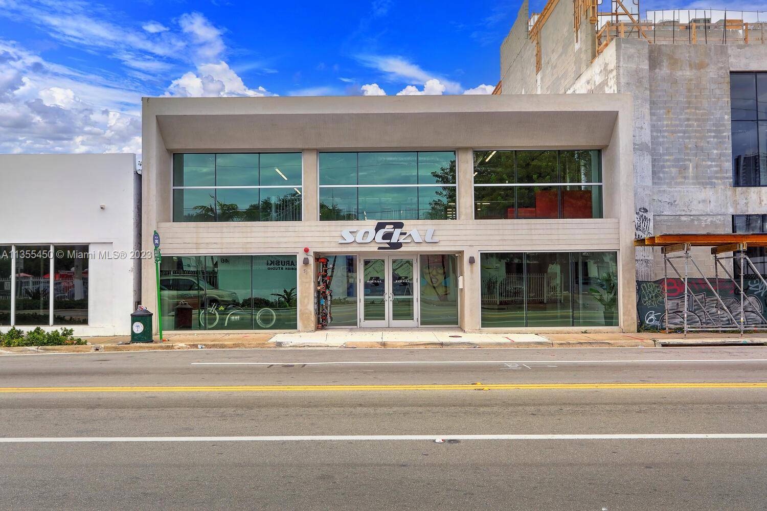 Brand new Building with prime location for retail, showroom space, creative workspace, or art gallery.