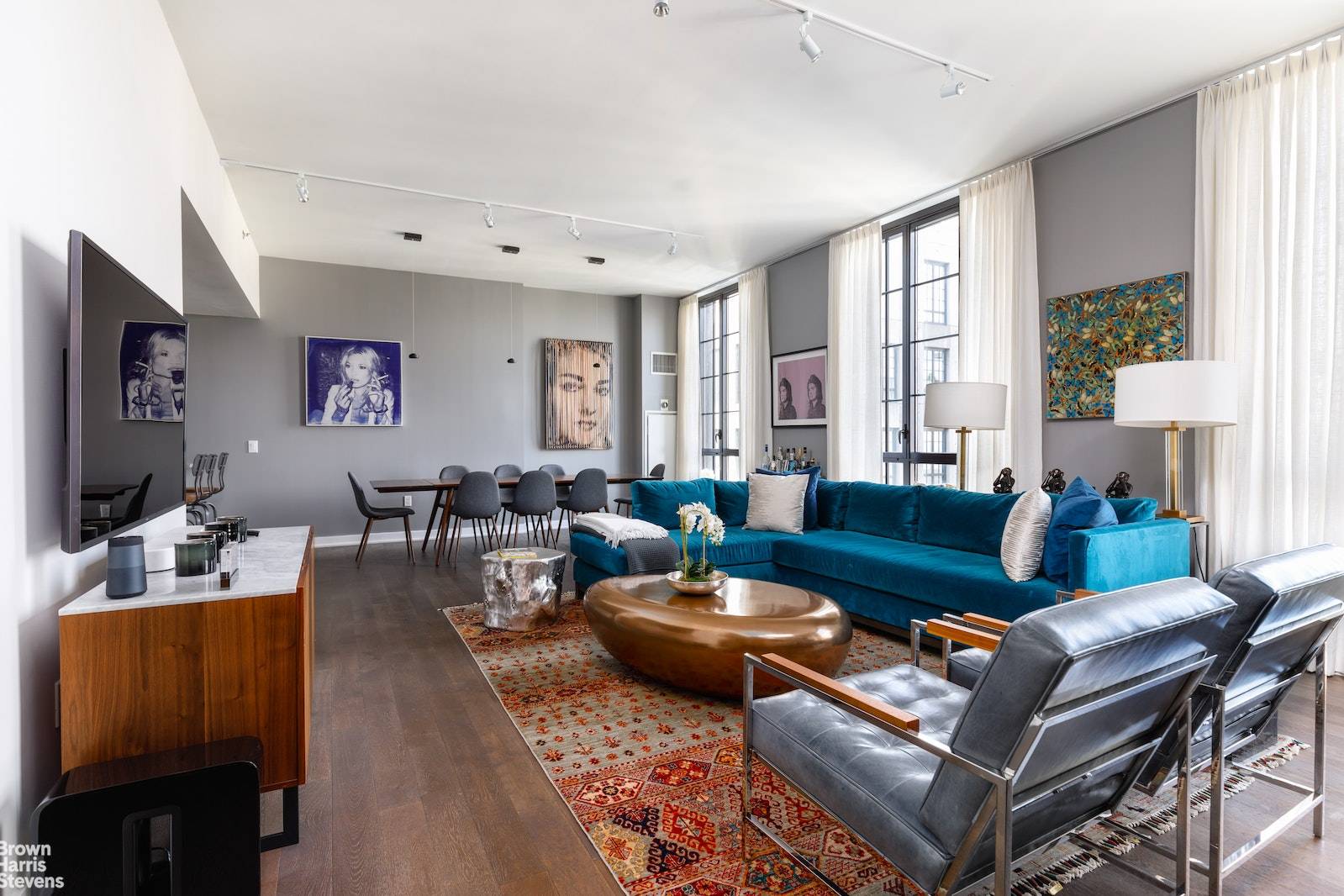 DUMBO PENTHOUSE DUPLEX WITH PRIVATE ROOF TERRACEAmazement will be your reaction when you enter this stunning penthouse duplex with an almost 30' wide loft like living space.