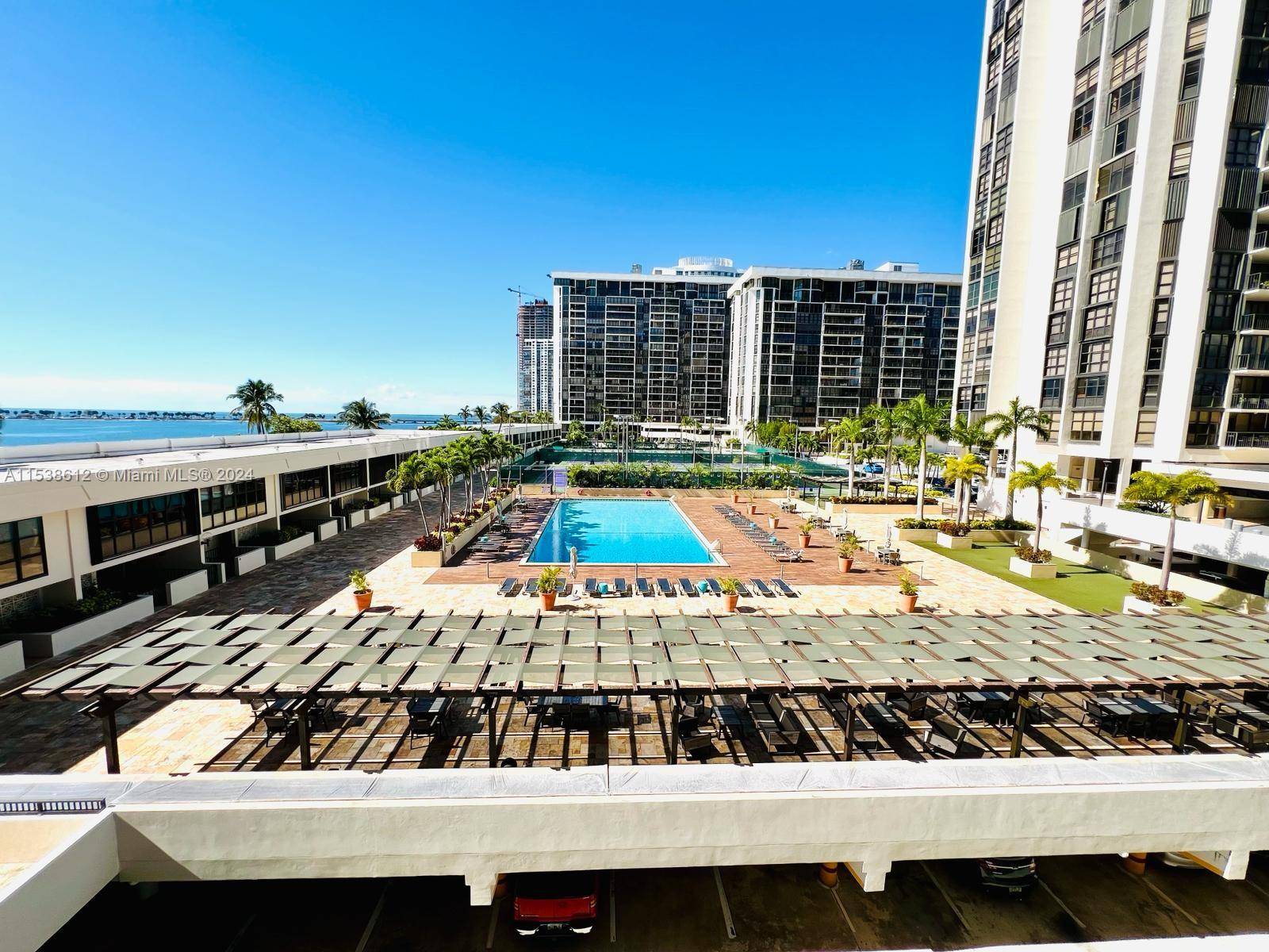 DIRECT OCEAN VIEW LARGE 2 BEDROOM 2 BATH IN THEDESIRABLE BRICKELL AVE 24 HRS SECURTY, AMENIIES TENNIS COURT GYM POOL MARINA.