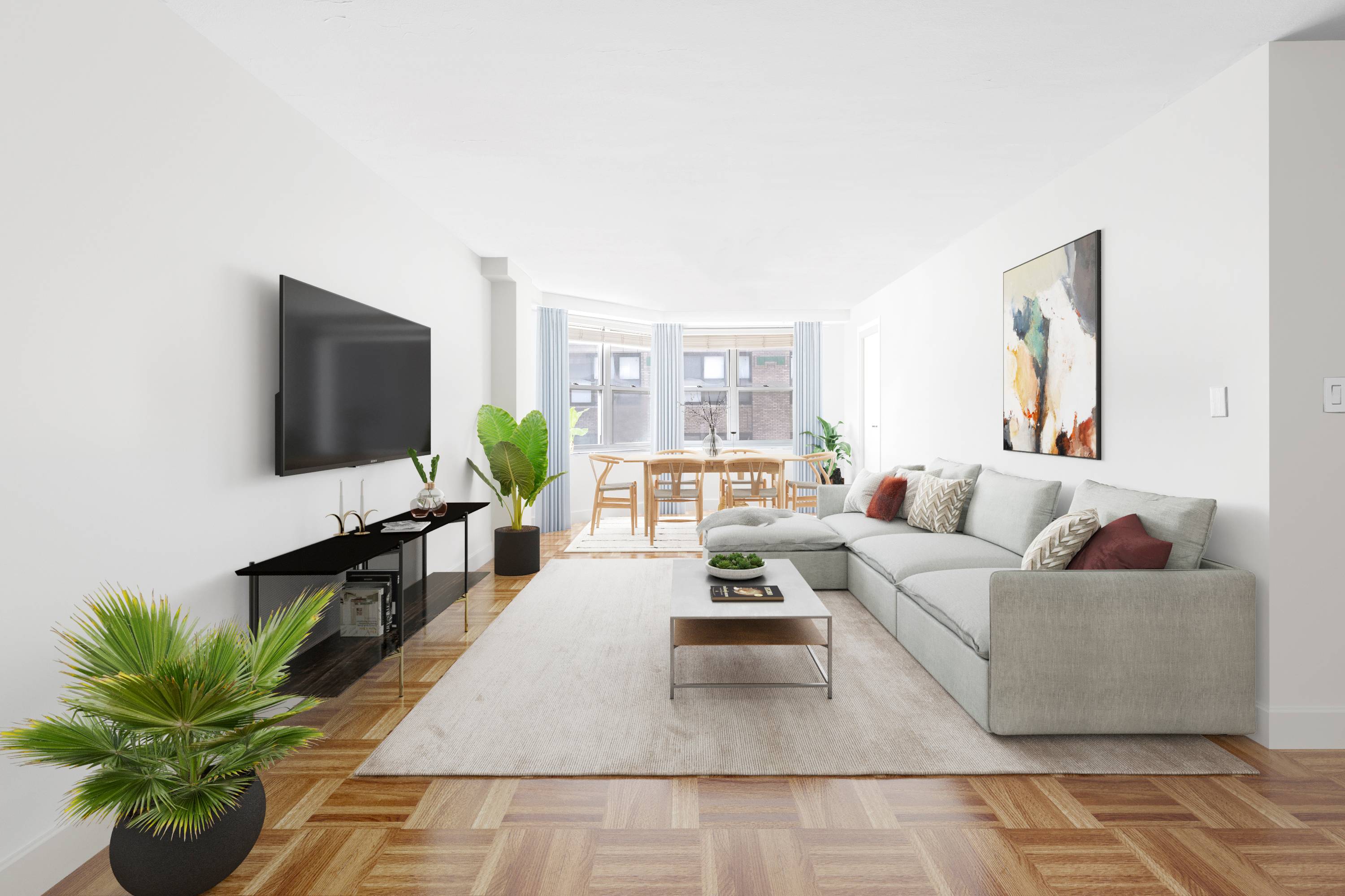 This oversized space in Gramercy can be your true oasis in the middle of Manhattan !