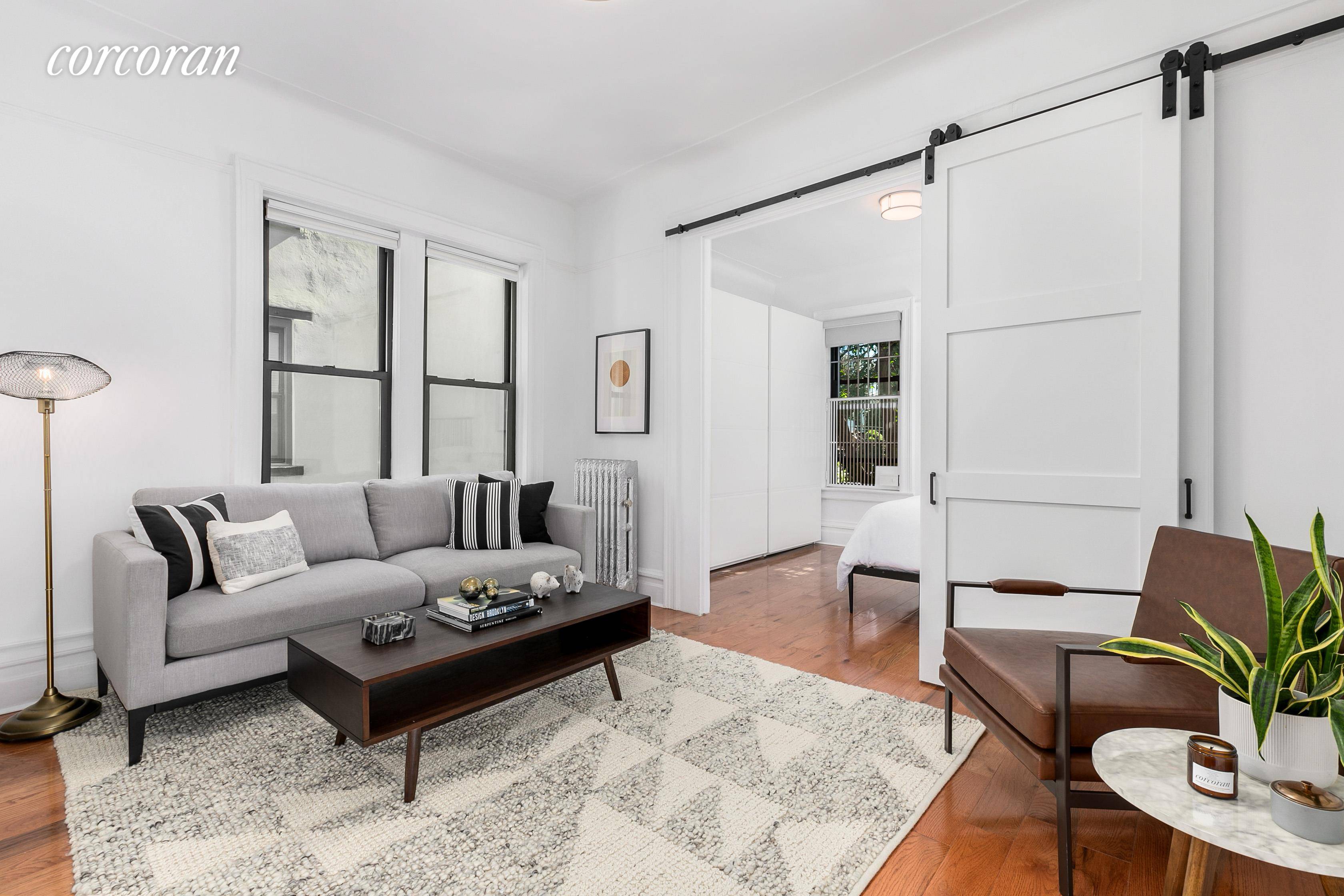 Welcome home to the sweetest two bedroom Coop in Prime Park Slope.