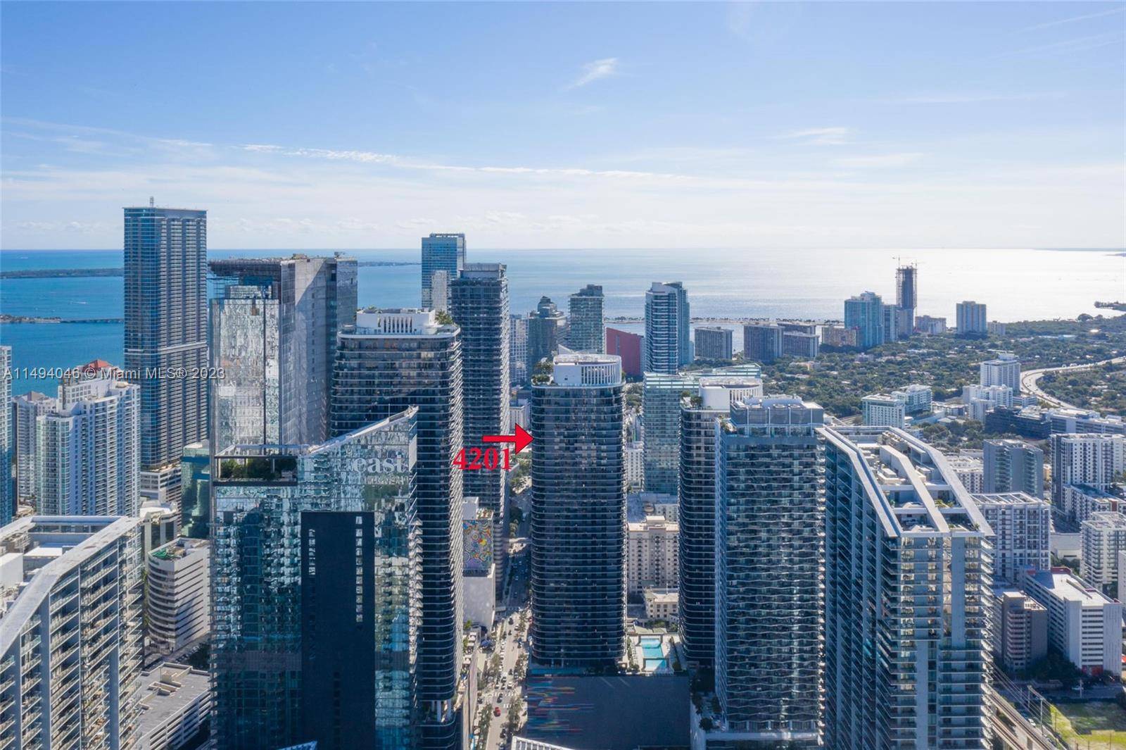 Welcome to your dream home in the center of Brickell.
