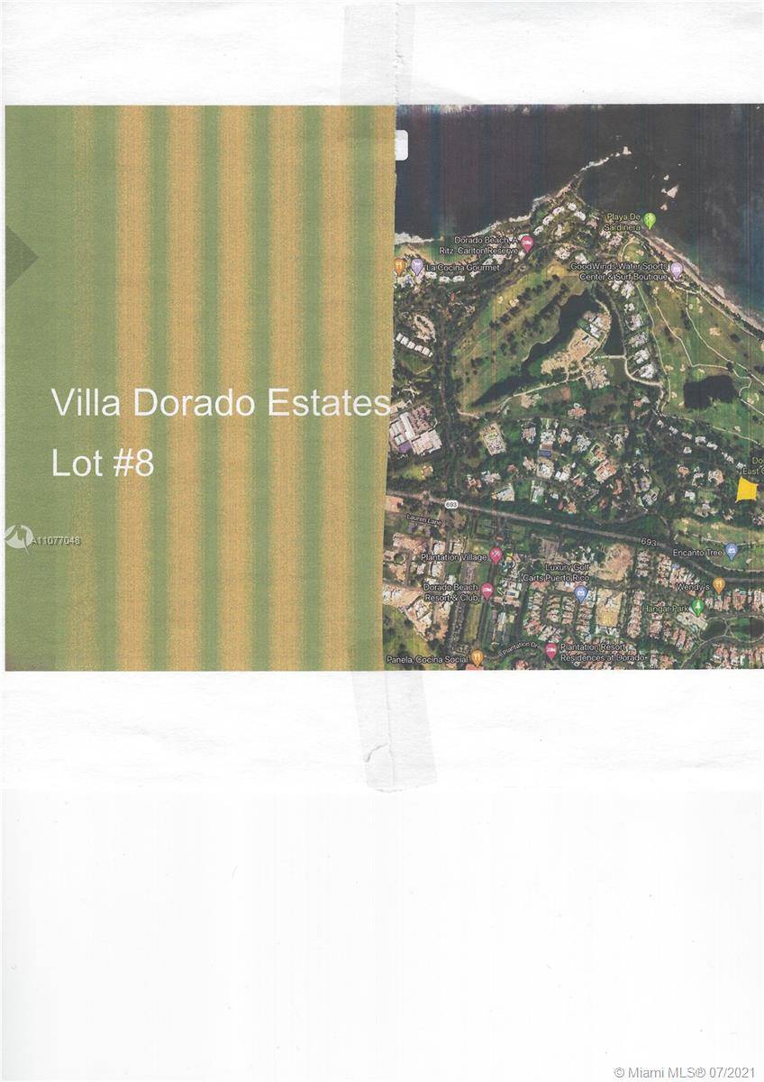 Villa Dorado Estates Lot 8 in Dorado, Puerto Rico.