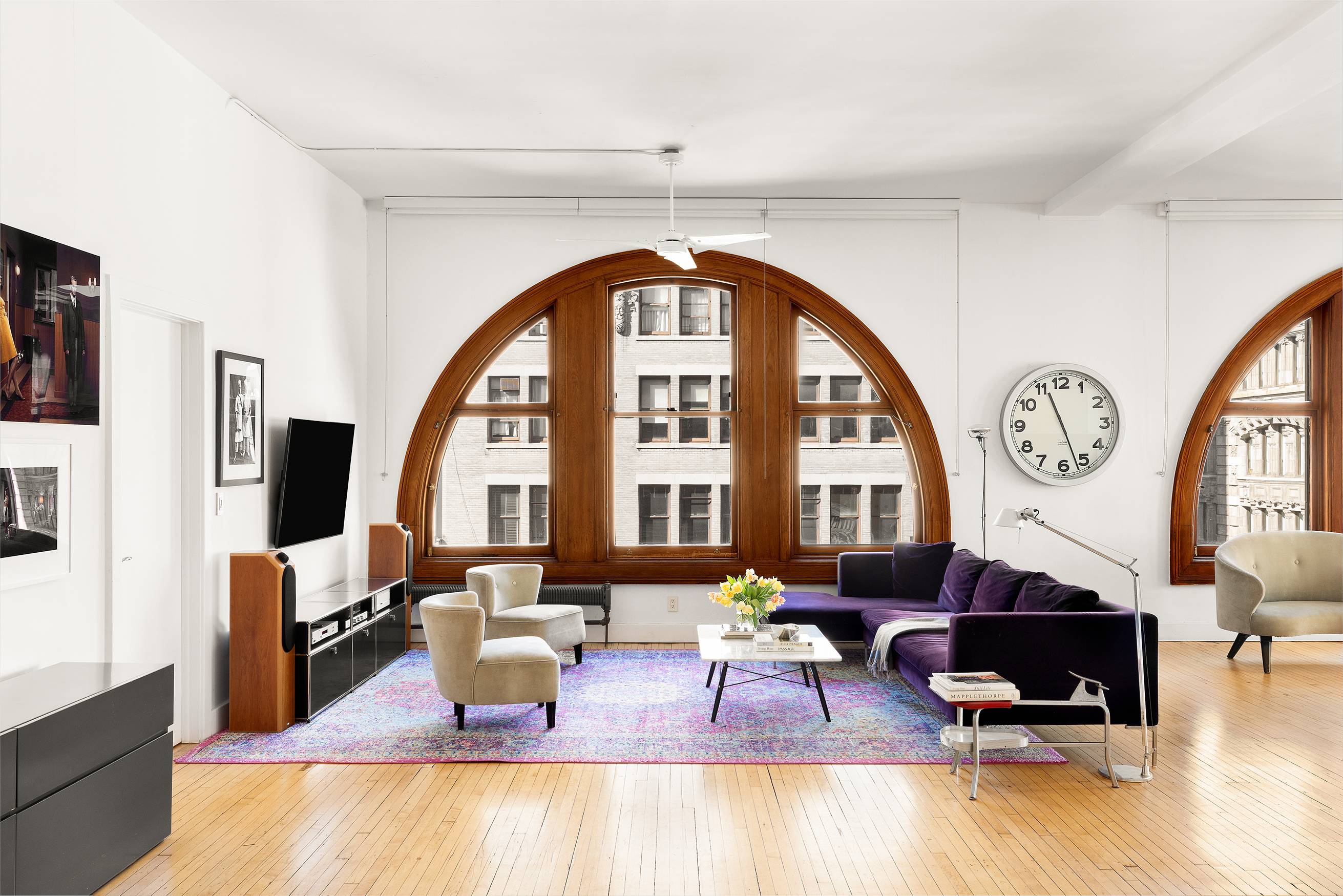 Perched high above the Ladies Mile District on Fifth Avenue in the heart of the Flatiron District, moments from Union Square, this classic New York loft is a corner home ...