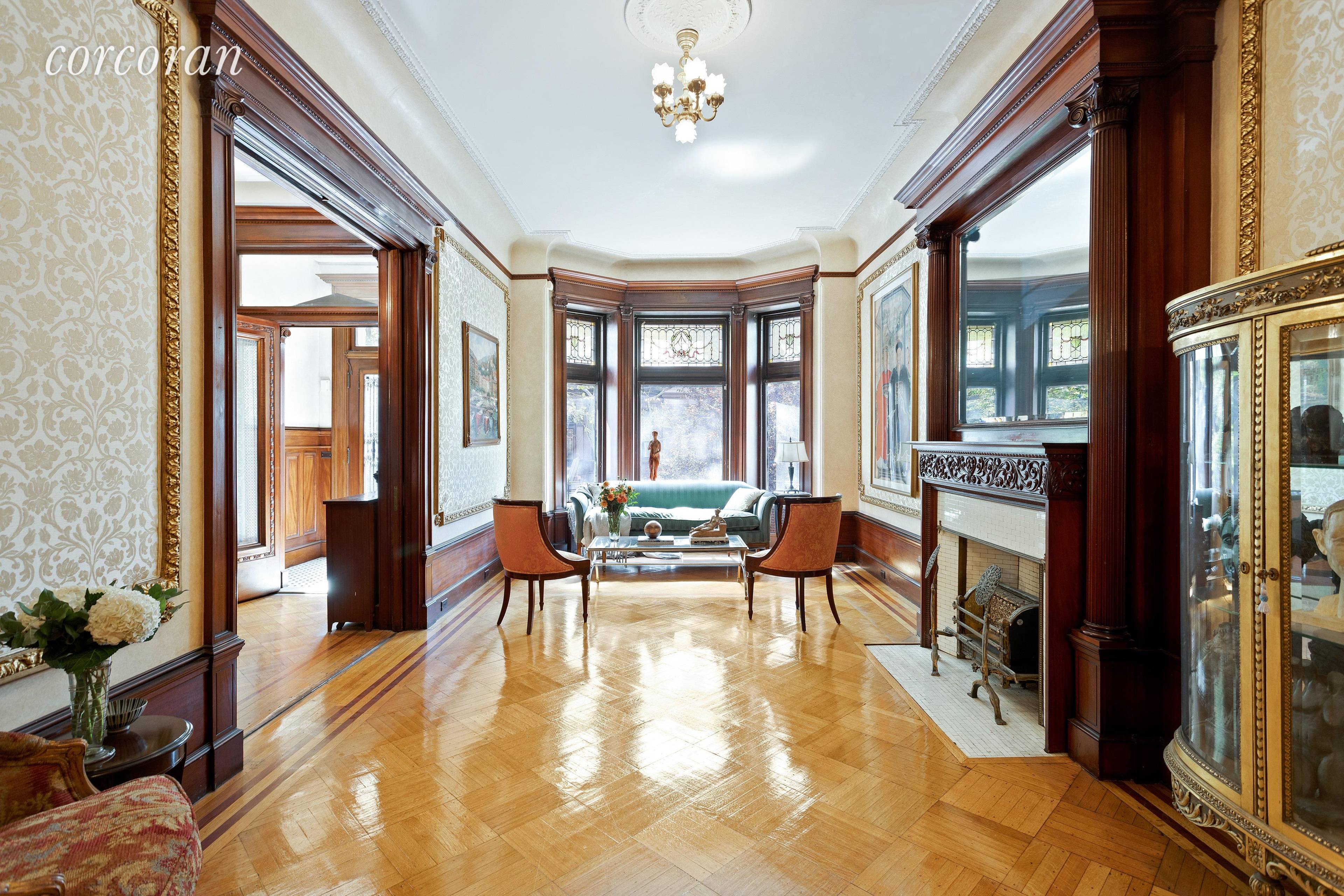 793 Carroll StreetLocated on one of the most coveted tree lined streets in Park Slope, this Neoclassically influenced, 20 foot wide limestone has it all location, size, and gorgeous original ...