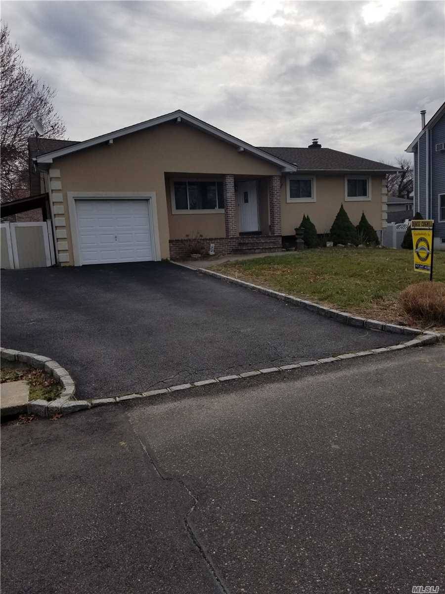 Nice Size Ranch 2 3 Bedrooms Master can be converted back to Make 3rd bedroom, Living Room, Formal Dining Room, Large Eat in Kitchen, Full Bath, Full Basement, Roof 8 ...