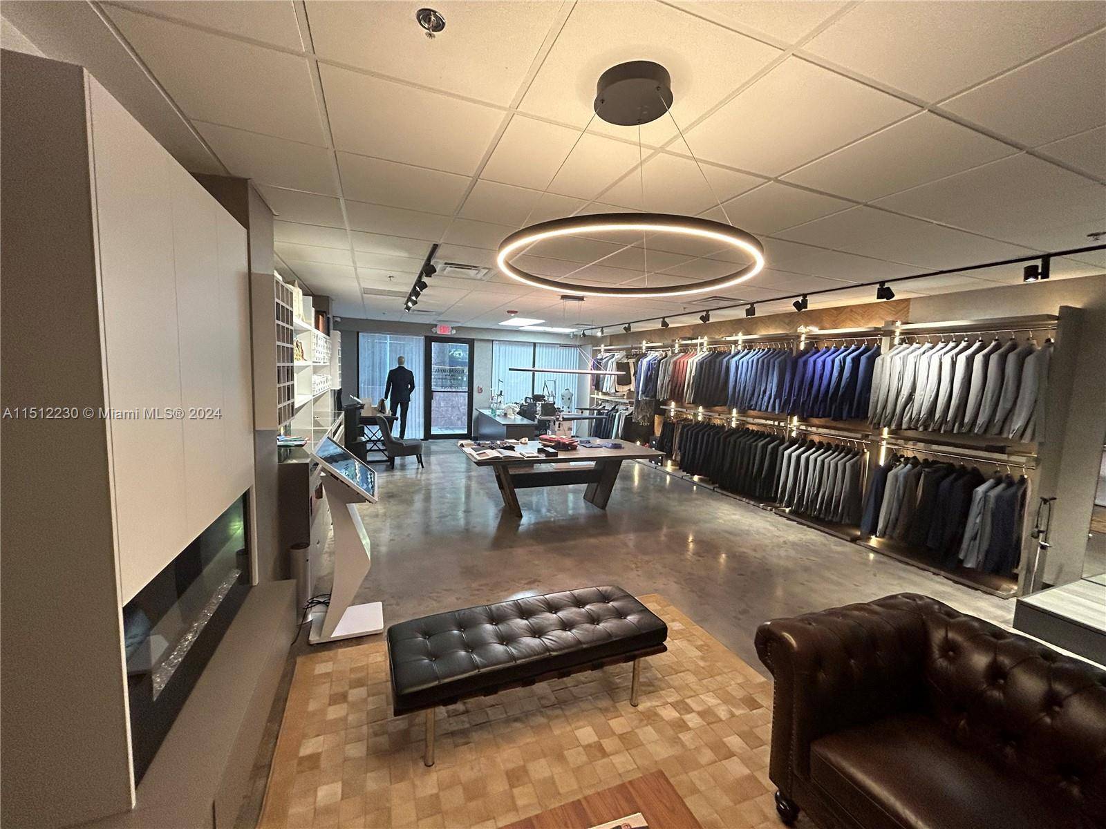Discover the epitome of Italian elegance with a distinguished menswear business for sale in the bustling heart of Brickell, Miami.