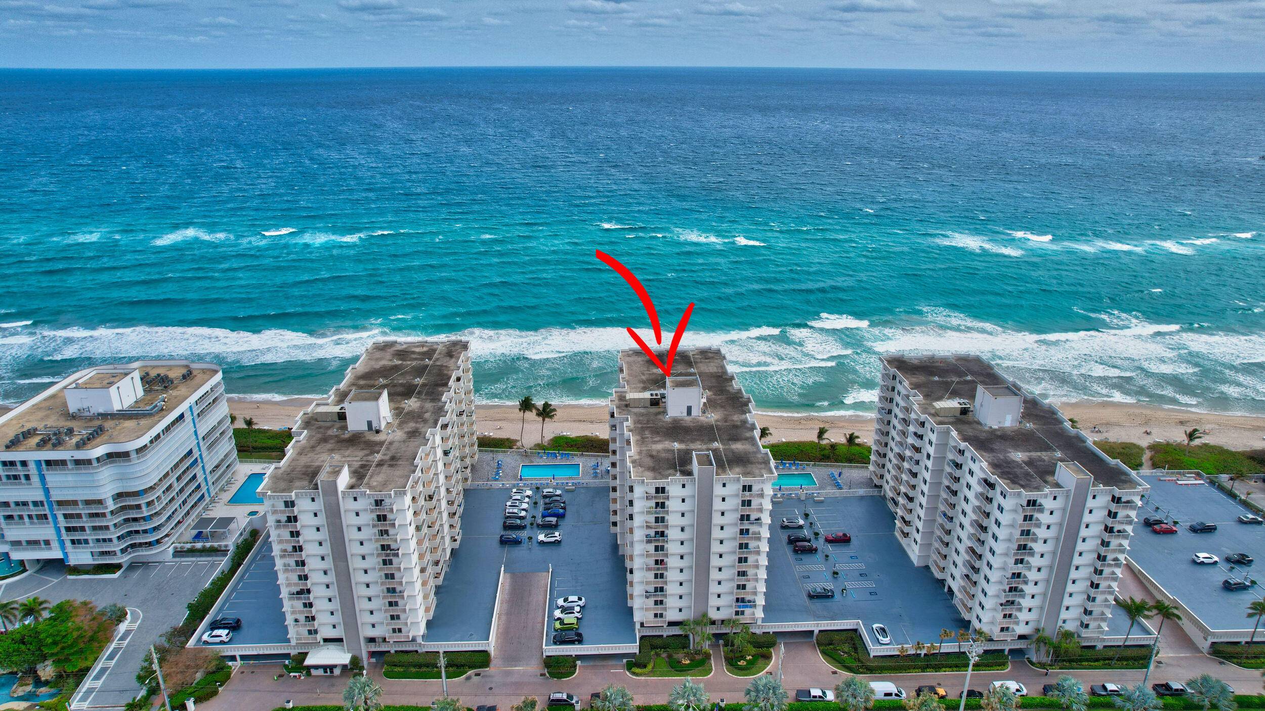 Immerse yourself in the pinnacle of beachfront luxury in this meticulously renovated 2 bedroom, 2 bathroom condo, located in the heart of Highland Beach.
