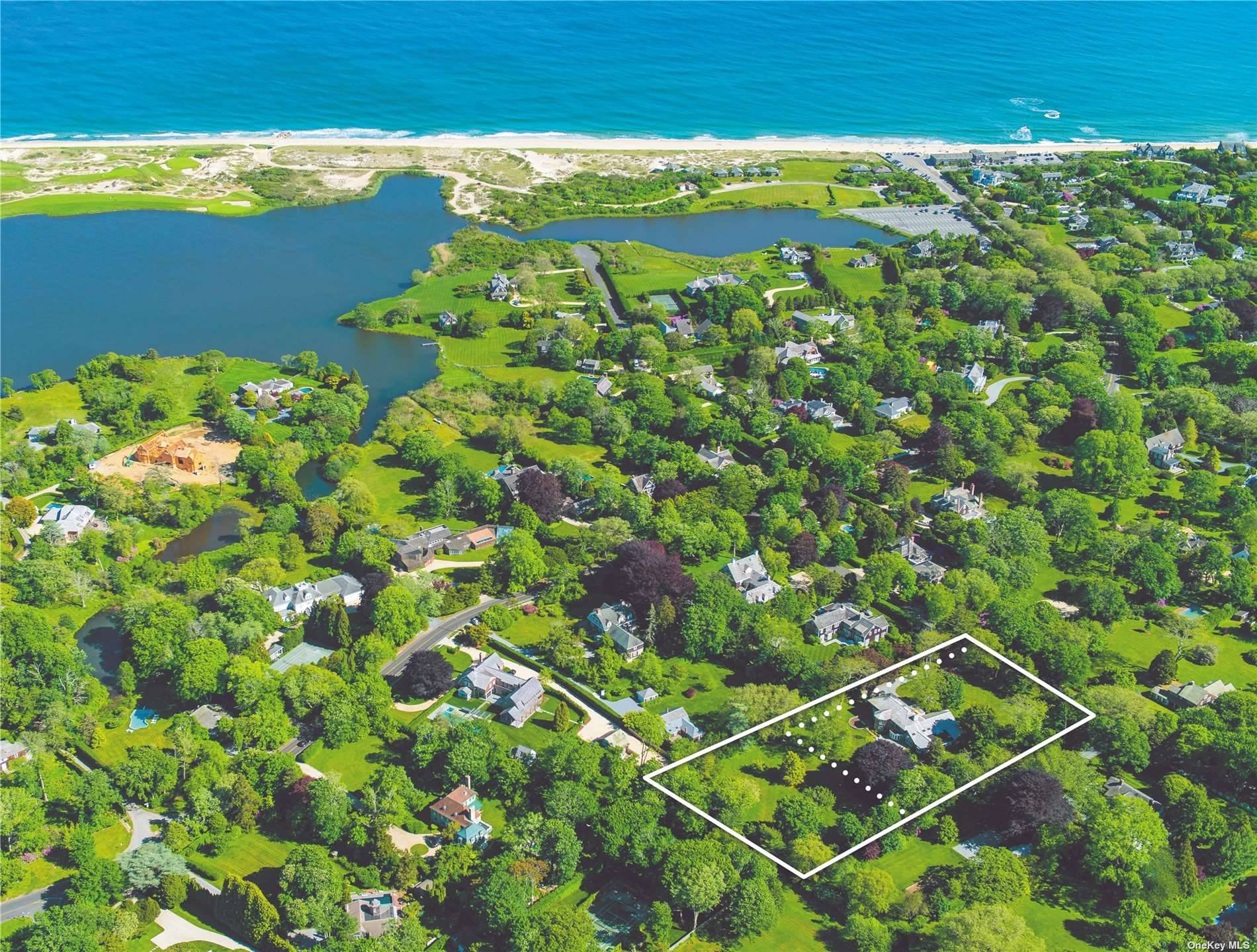 EAST HAMPTON VILLAGE ESTATE SECTION This flag lot off the famed Pudding Hill Lane will accommodate a 5, 829 square foot primary house and lot coverage of up to 10, ...