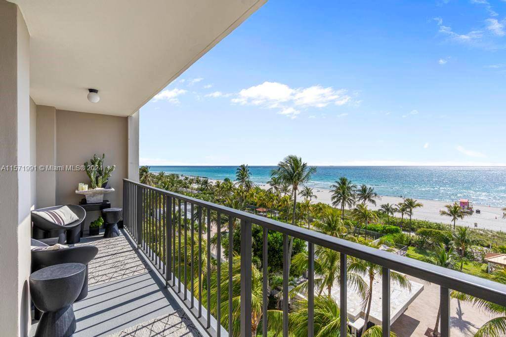 Gorgeous Corner unit at Oceanfront Plaza with a direct ocean view that overlooks the boardwalk, beach and private pool.