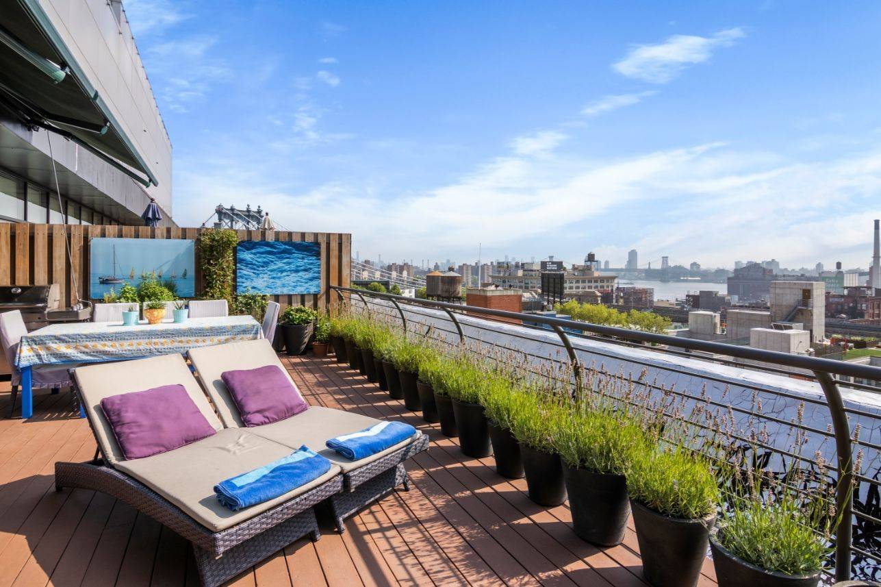 Looking for a penthouse in one of the city's most panoramic and delightfully upscale neighborhoods along with a vast private deck and sweeping city views ?