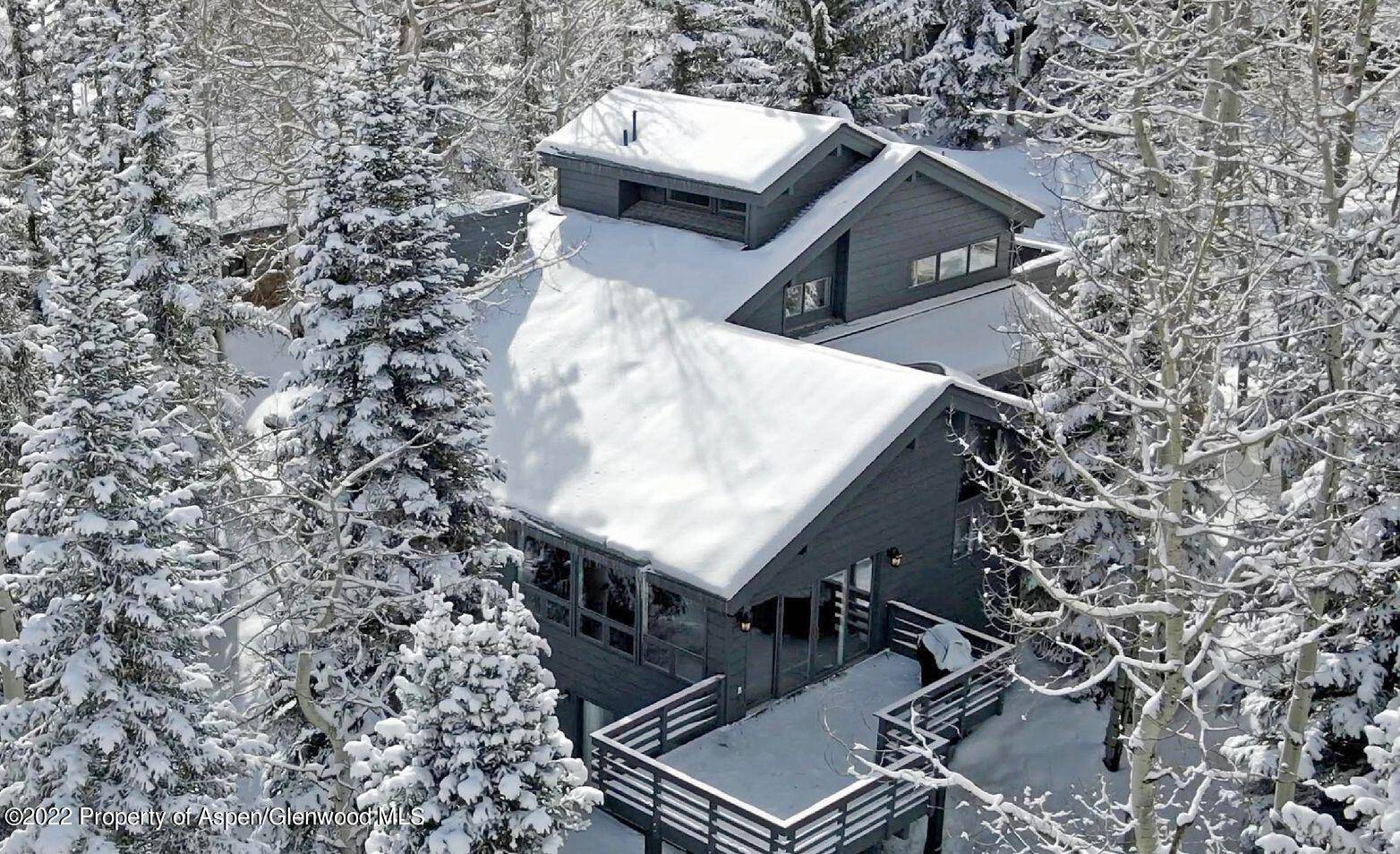 Homes on Forest Lane are Snowmass's best kept secret nestled with privacy and enviable views.