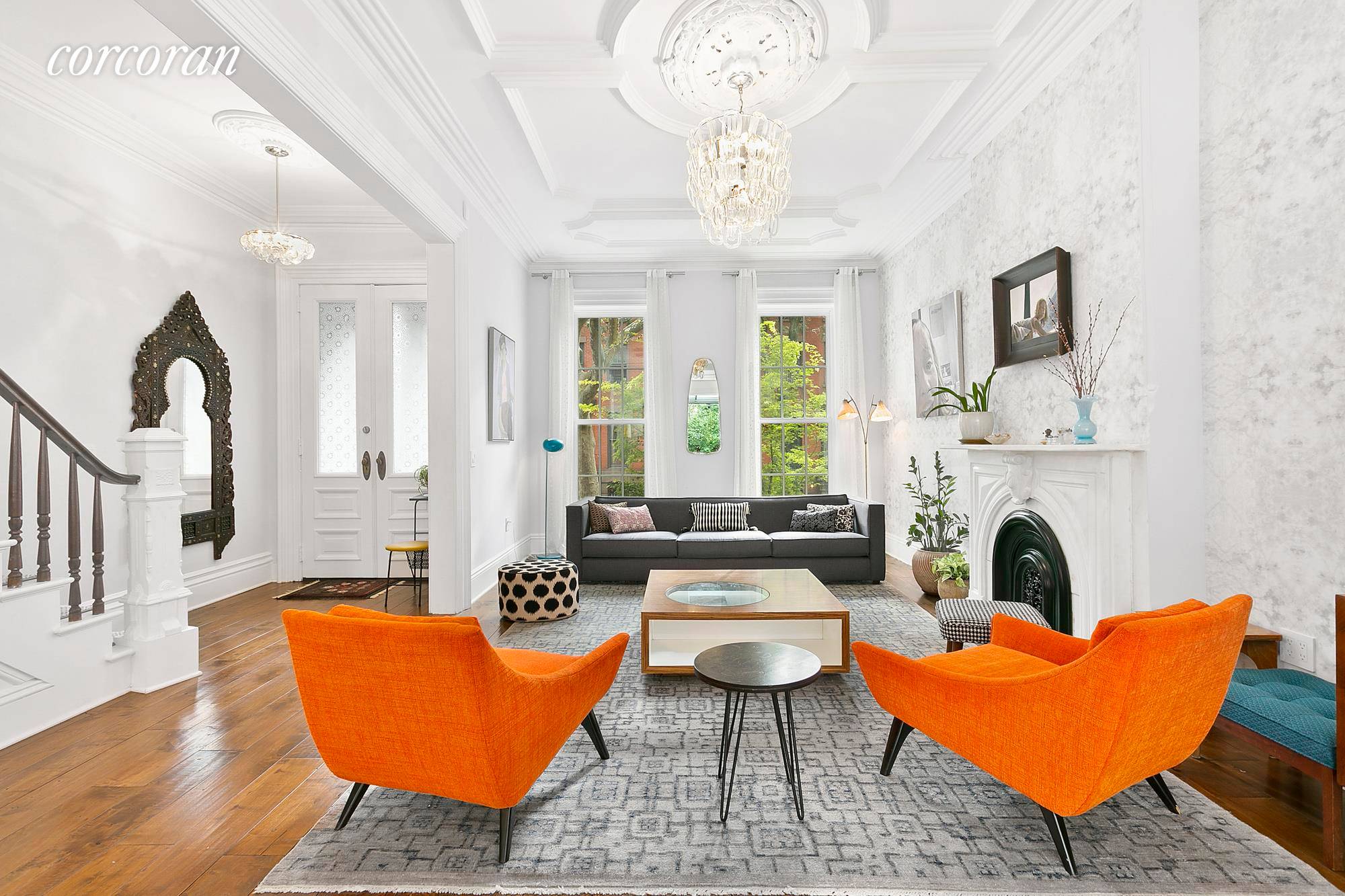 Custom curated townhouse masterpiece in Boerum Hill.