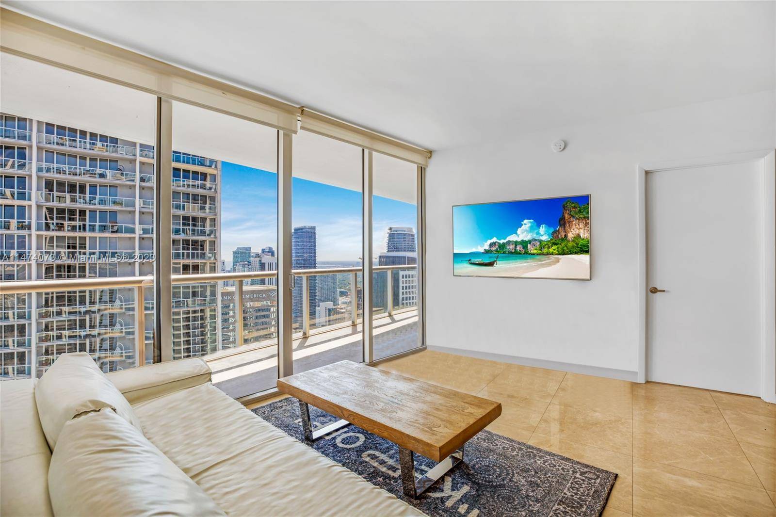 Just listed ! Check out this beautiful 2 bedroom den 2 bathroom condo at ICON BRICKELL !