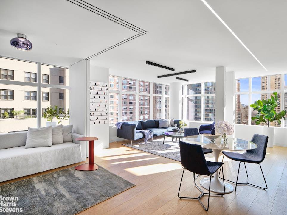 Bathed in natural light with views of Central Park and the Manhattan skyline, Apartment 18D is a coveted, northeast corner D line unit that has been recently renovated down to ...