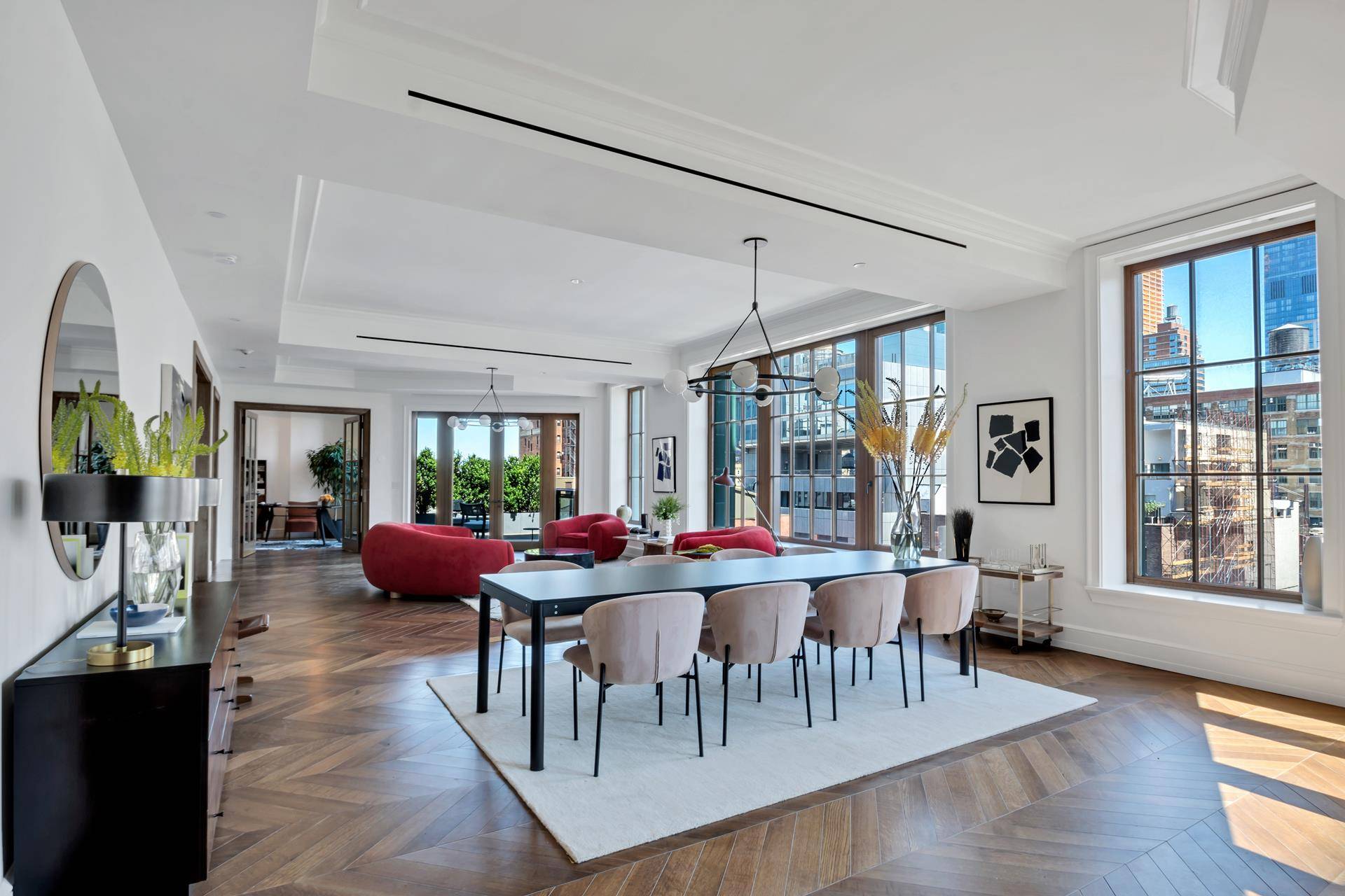 Impeccably crafted and designed by visionary design team Roman and Williams and developed by JDS Development Group, Residence 8 at The Fitzroy is a full floor, four bedroom, five and ...