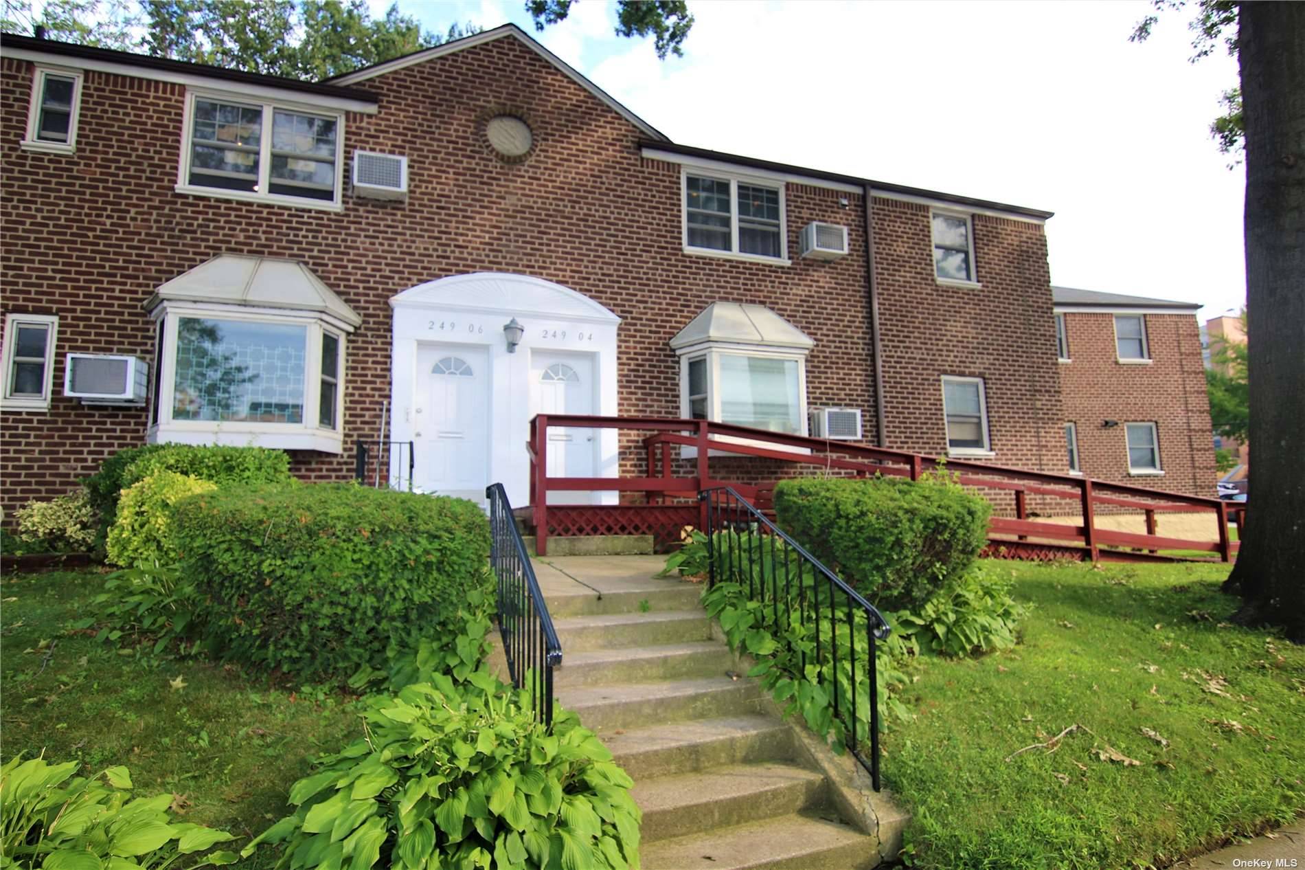 Great location ! Deepdale Gardens corner unit with 3 bedrooms and 1 full bath.