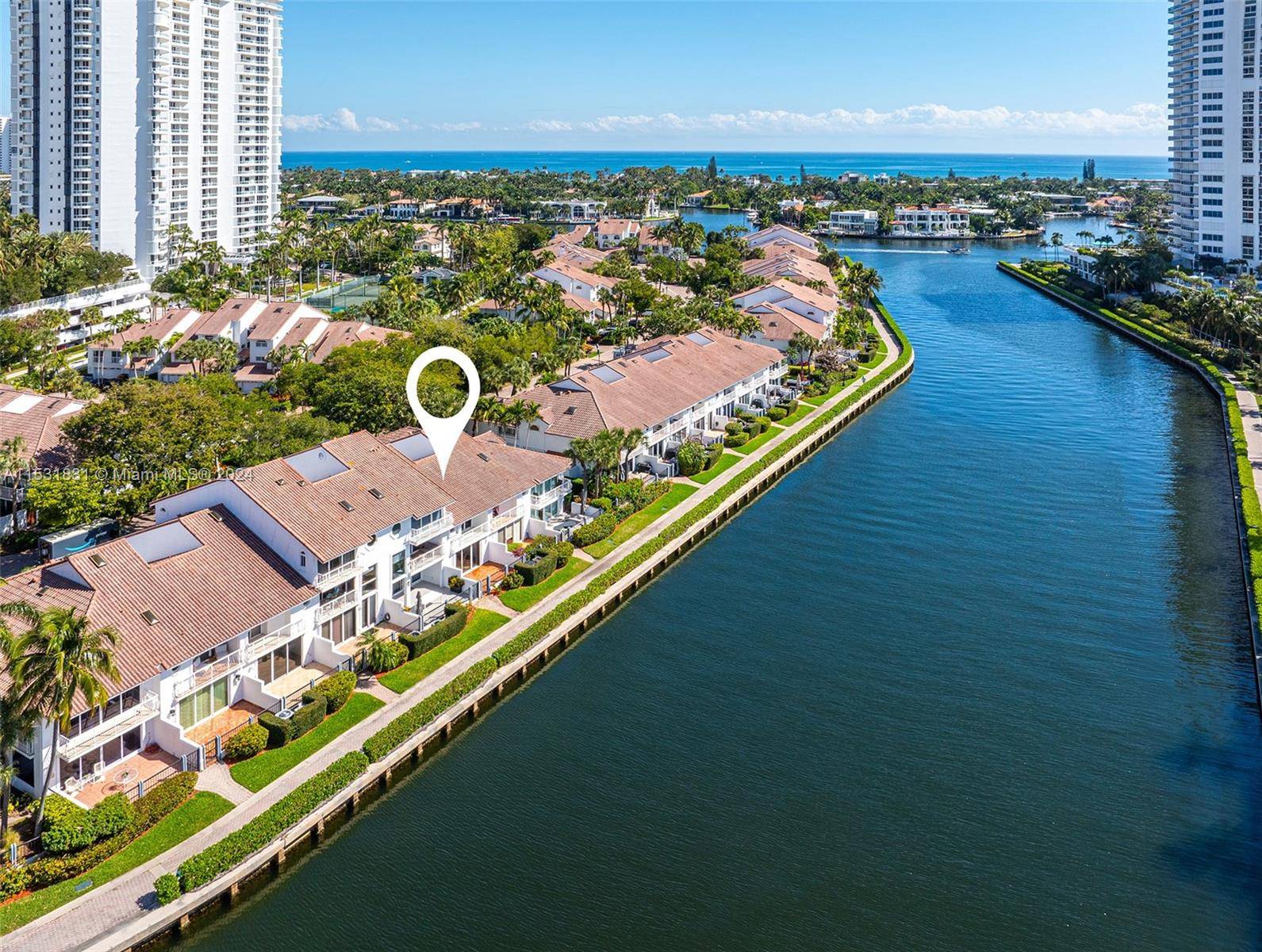 Waterfront townhome in the tranquil private gated waterfront community of Golden Pointe, encompassing just 78 townhomes.