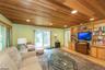 Open Living area/Wood ceiling