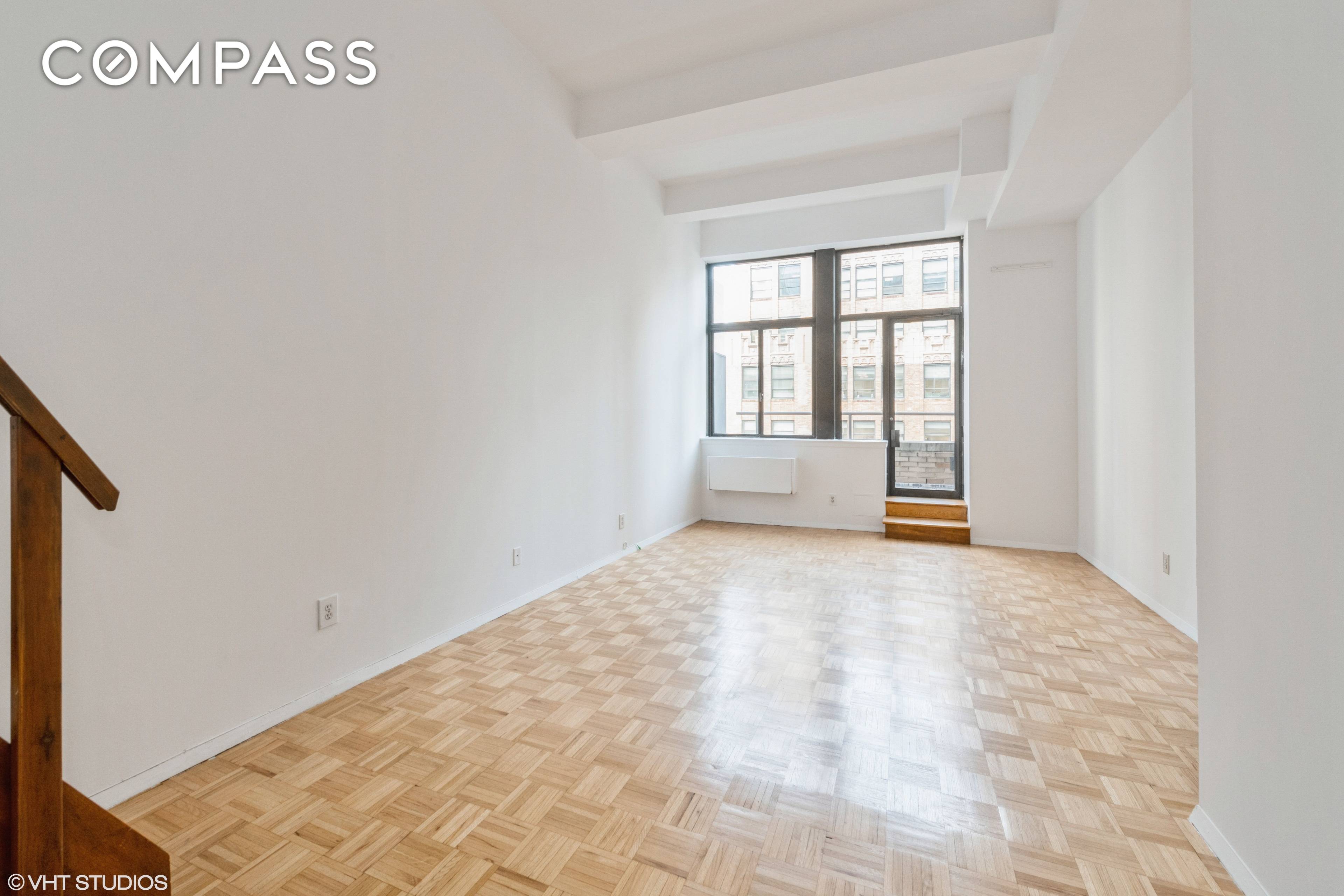 Located in the Turtle Bay section of Midtown East, Apartment 12 D in Turtle Bay Towers is a bright and airy north facing studio loft.
