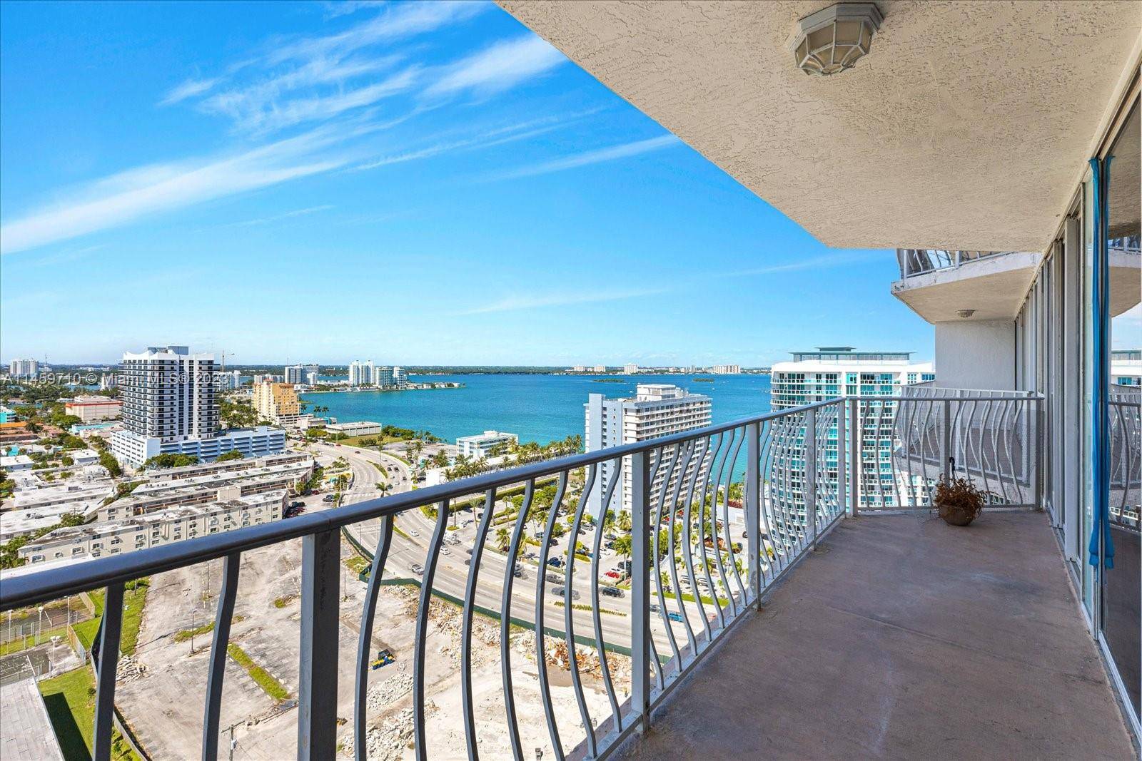 West facing bay and Miami skyline views with unforgettable sunsets.