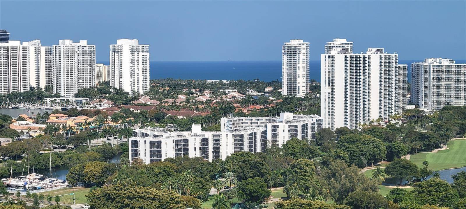Live the chic life ! A fabulous Aventura penthouse w amazing water, city golf course views.