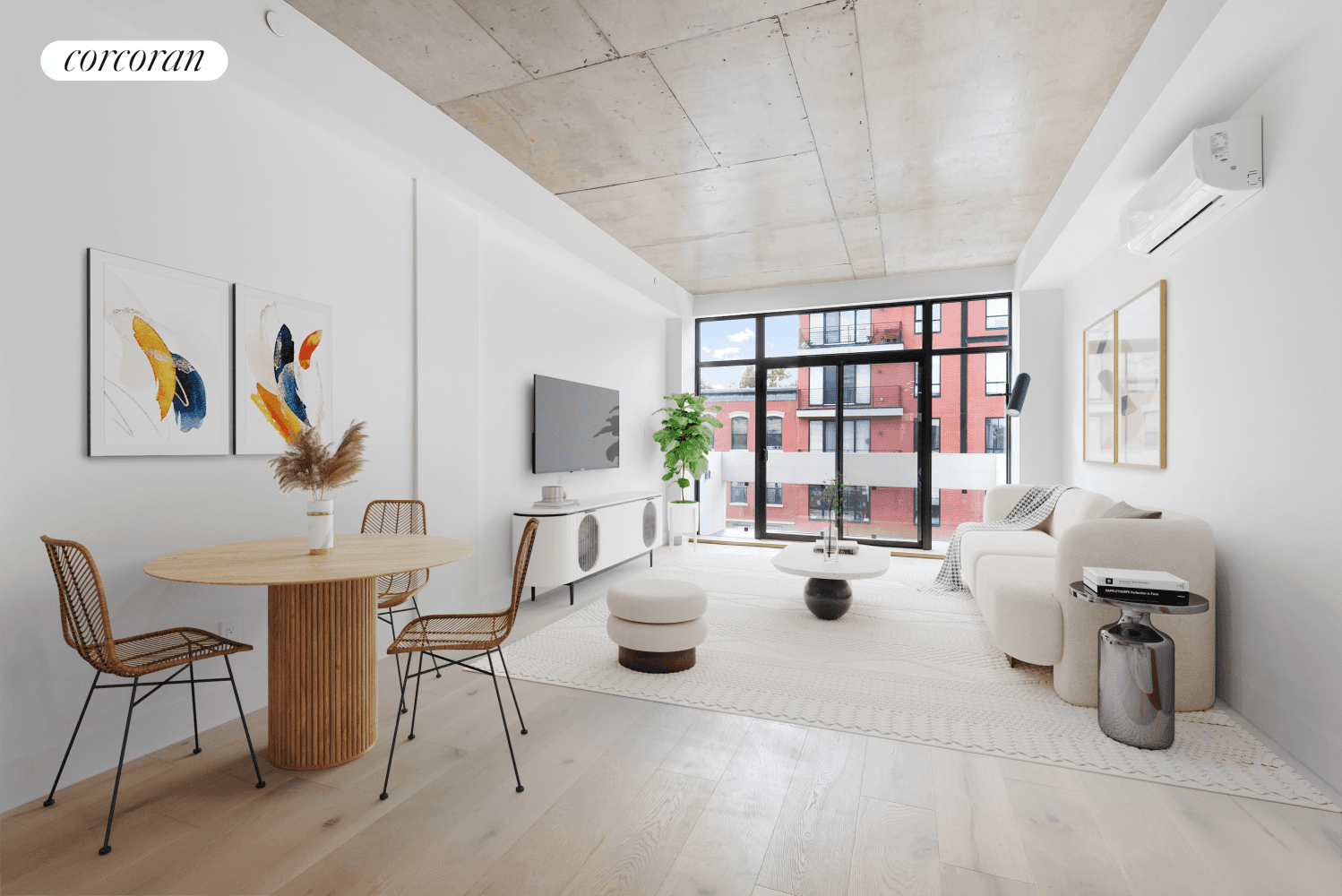 531 Classon Avenue is a brand new, 8 unit boutique new construction condo building offering the best of both worlds modern finishes and industrial vibes in a loft like setting.