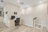 Loft with custom built ins