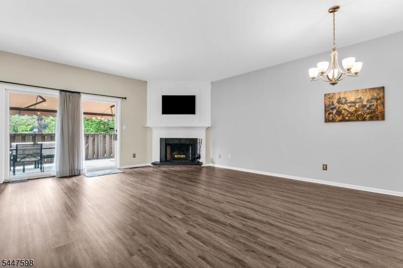 Living Room w/ wood burning FP