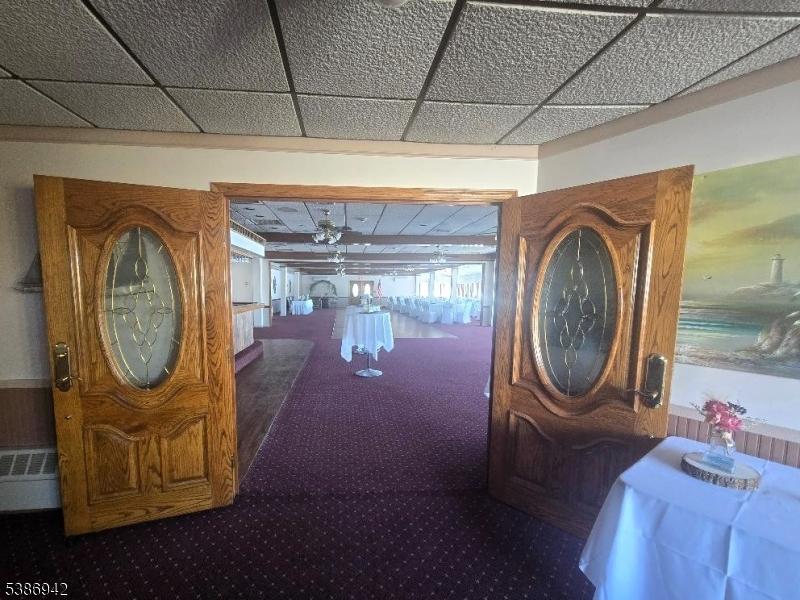 Entry to upstairs Banquet Hall
