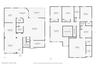Combined first and second floors