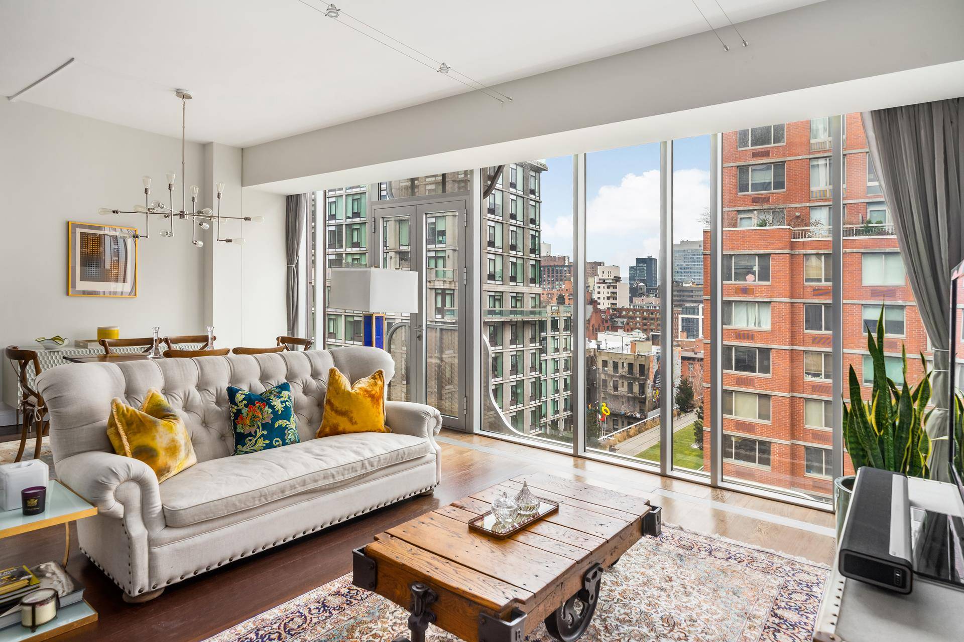 Phenomenal Full Floor Chelsea 2Bdr 2Bth CONDO One of the best values in Western Chelsea this floor through residence with 10' ceilings measures approximately 1700sf and has direct views over ...