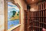Large wine cellar